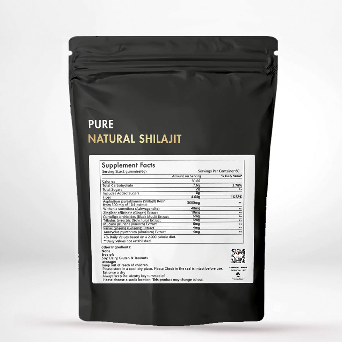 PURE Pure Natural Shilajit Gummies